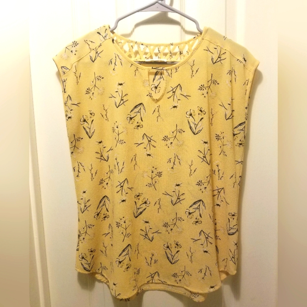Maurices Yellow Blouse